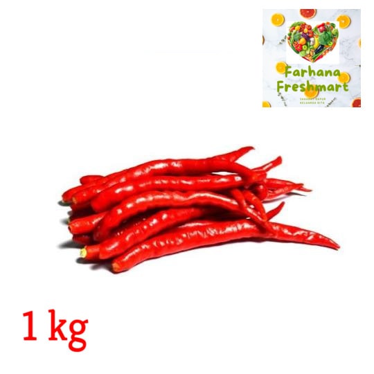 

JUAL MURAH CABE MERAH KERITING PETIK 1 KG