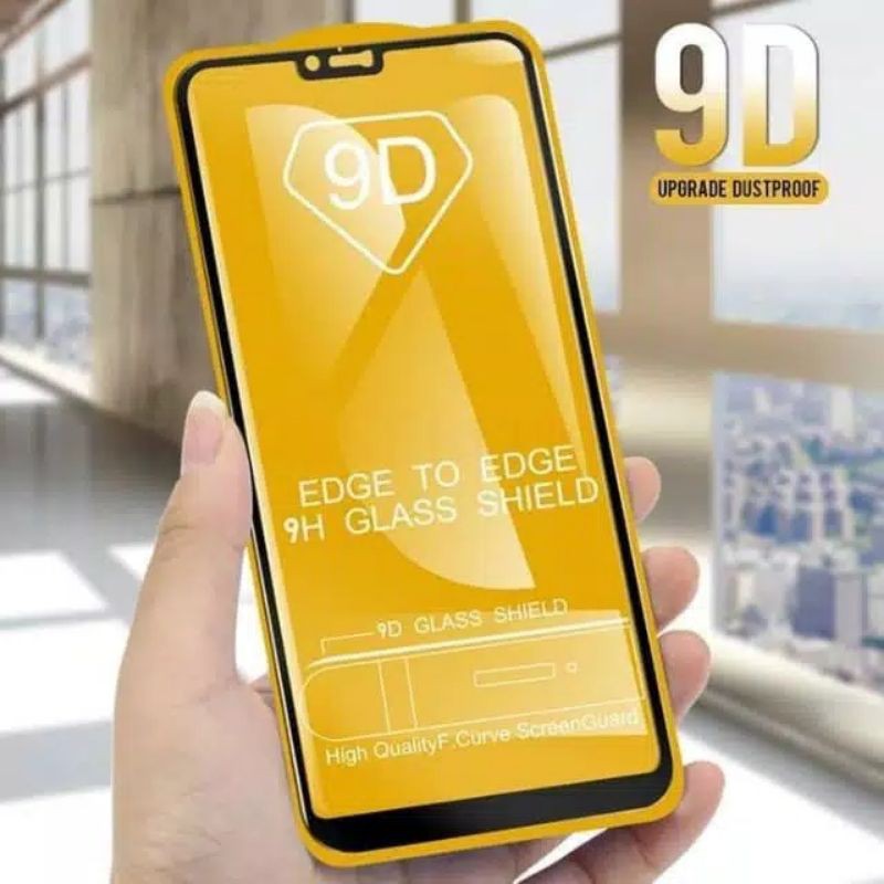 Tempered Glass Oppo A1k/C2 Full Cover Premium Quality