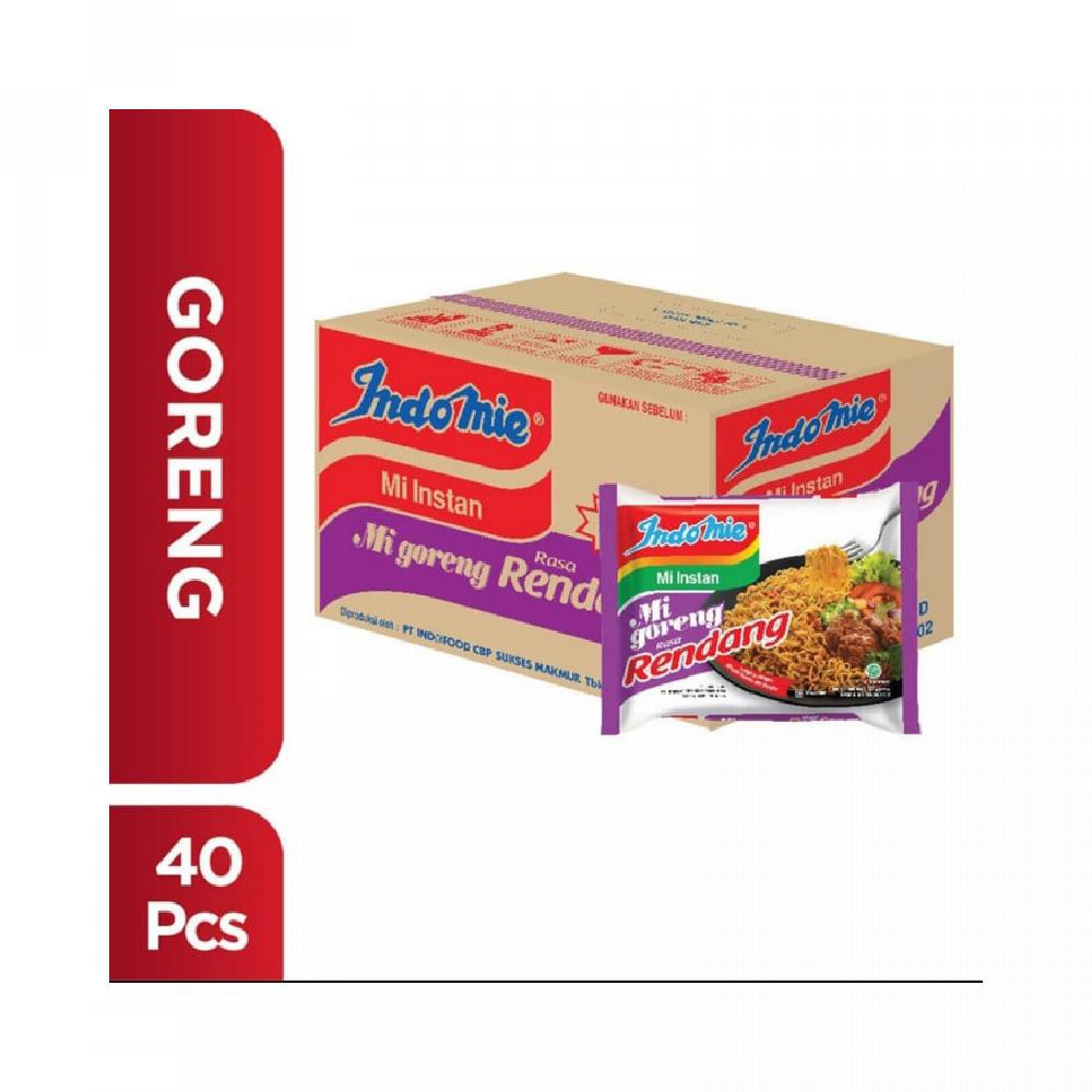 

1 Dus isi 40 Pcs - Indomie Goreng Rendang