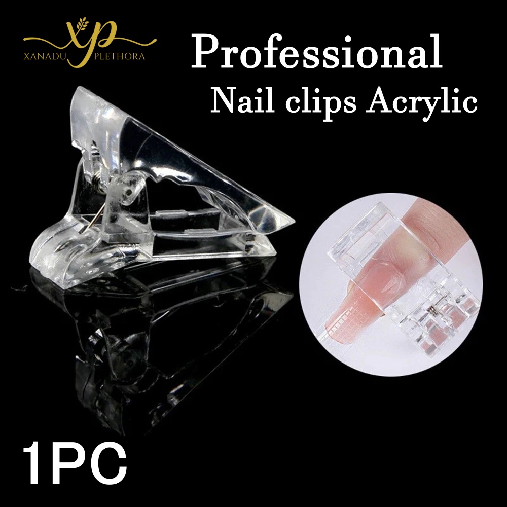 Professional Nail clips Acrylic Extension Tips For Nail Fake Nail Clip Quick Building Mold UV Gel For Manicure nails accessories