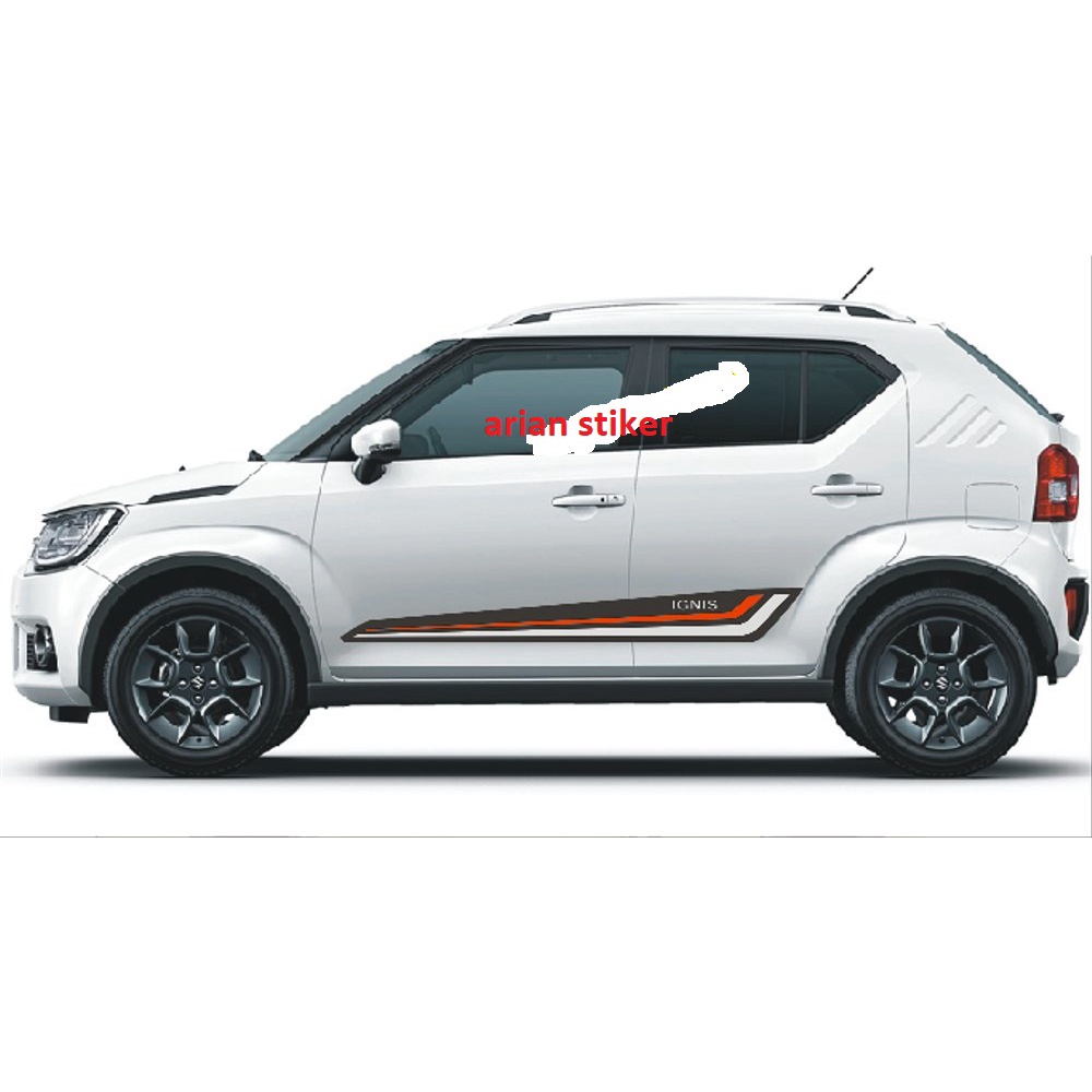 Stiker List Mobil Ignis Stiker Cuting Mobil Suzuki Ignis Terbaru