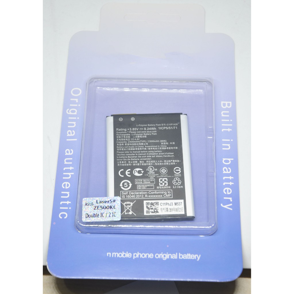 Baterai For Asus Zenfone Laser 5 / ZE500KL / Z00RD / Z00ED /C11P1428 / Z00ED Battery Batre Original