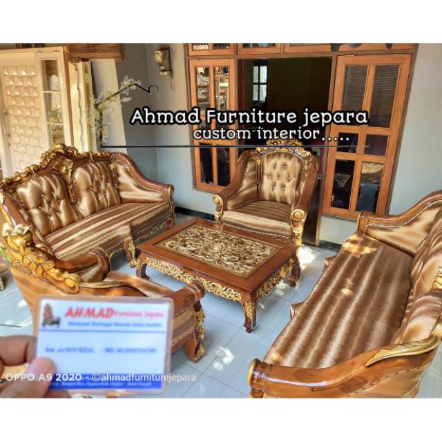 Sofa ganesa jati jambu