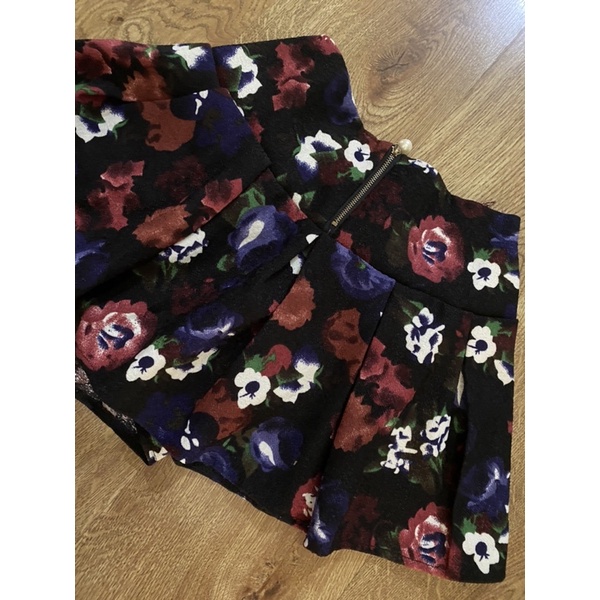 Floral skort/celana rok/rok celana/celana floral/celana pendek