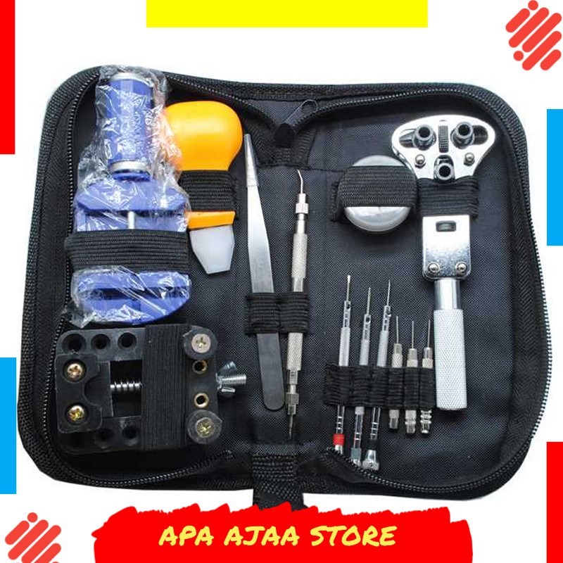 Hot Promo ! Taffware Perkakas Reparasi Jam Tangan 13 in 1 - SC8005