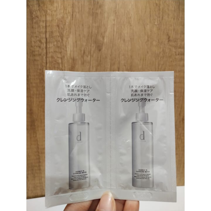 D PROGRAM ESSENCE IN CLEANSING WATER 2 x 3 ml 3 sachets