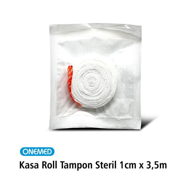 Kasa Roll Tampon Steril 1 cm x 3.5 m Onemed OJB