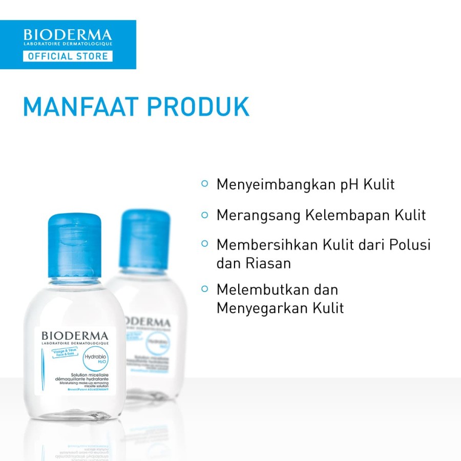 Bioderma Hydrabio H2O 100 ml / 250 ml - Hydrating Micellar Water