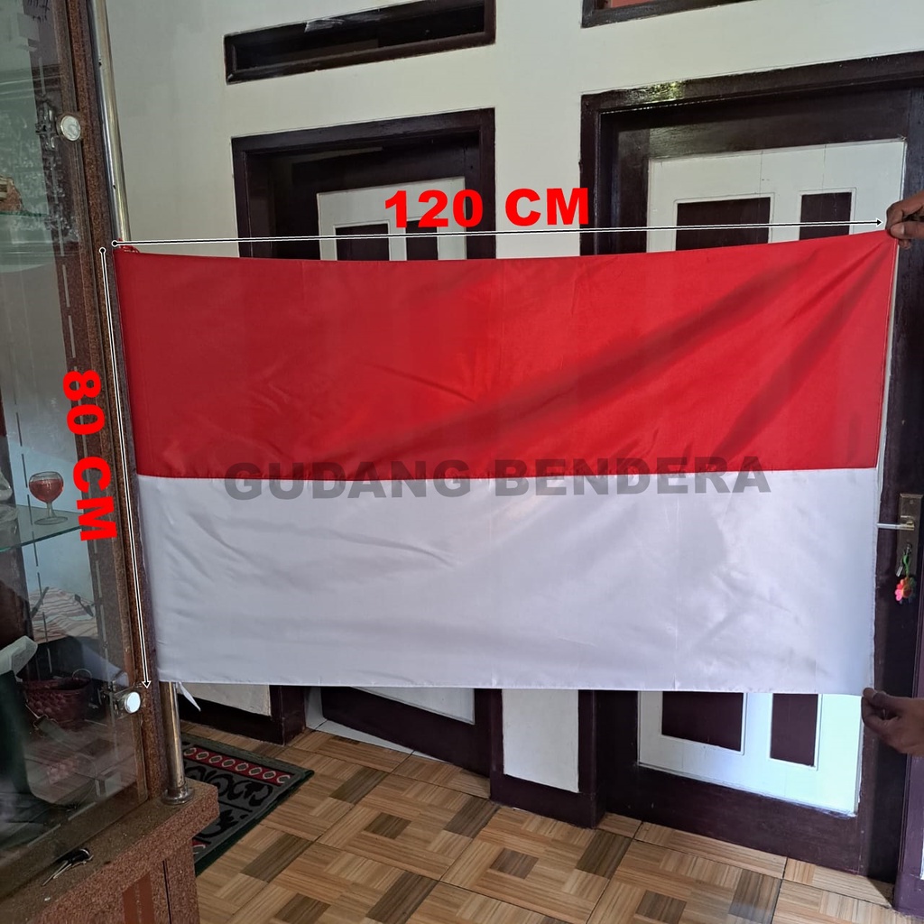 Jual BENDERA MERAH PUTIH INDONESIA 120 CM X 80 CM MURAH | Shopee Indonesia