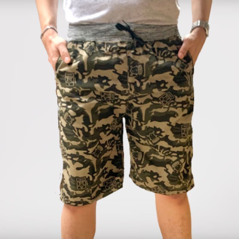 promo celana pendek kargo Loreng size.27-38