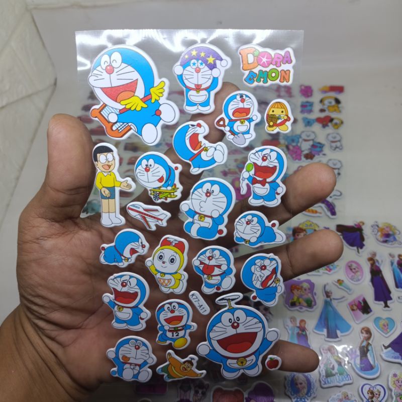 Stiker Mainan Stiker Timbul Besar isi 1Pcs