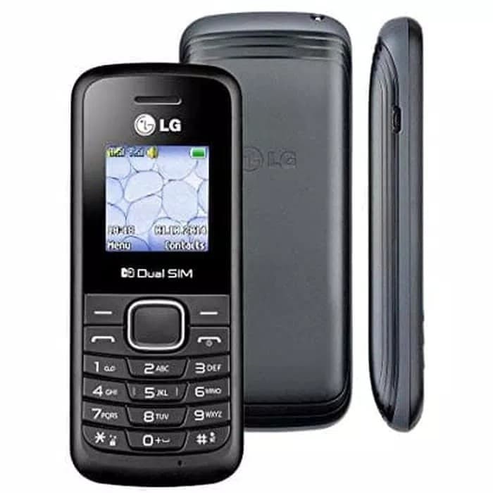 DISKON HP MURAH LG-B220 DUAL SIM - HITAM