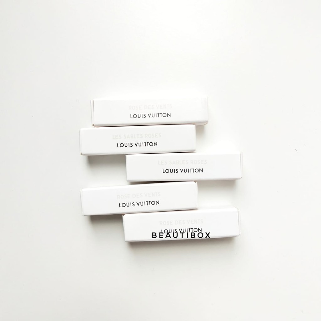 LV Louis Vuitton Vial Les Sables Roses dan Rose Des Vents