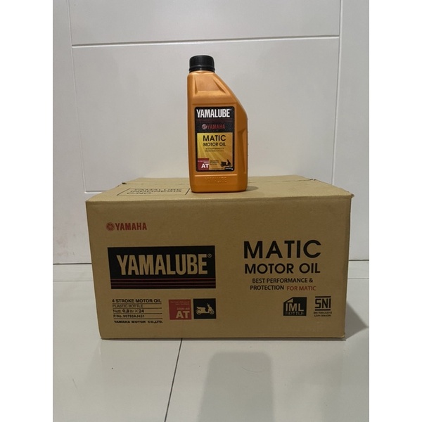 SEDUS OLI YAMALUBE MATIC SEMI SYNTHETIC 20W-40 AT API SJ 800ML 0.8L