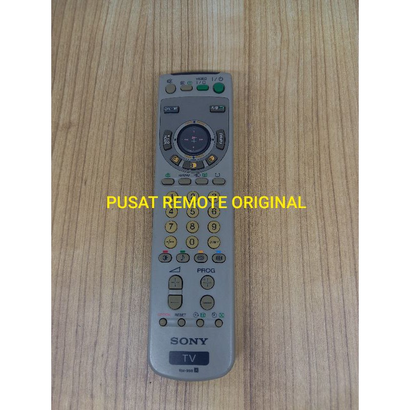 REMOTE REMOT TV SONY LED LCD RM-998 ORIGINAL ASLI