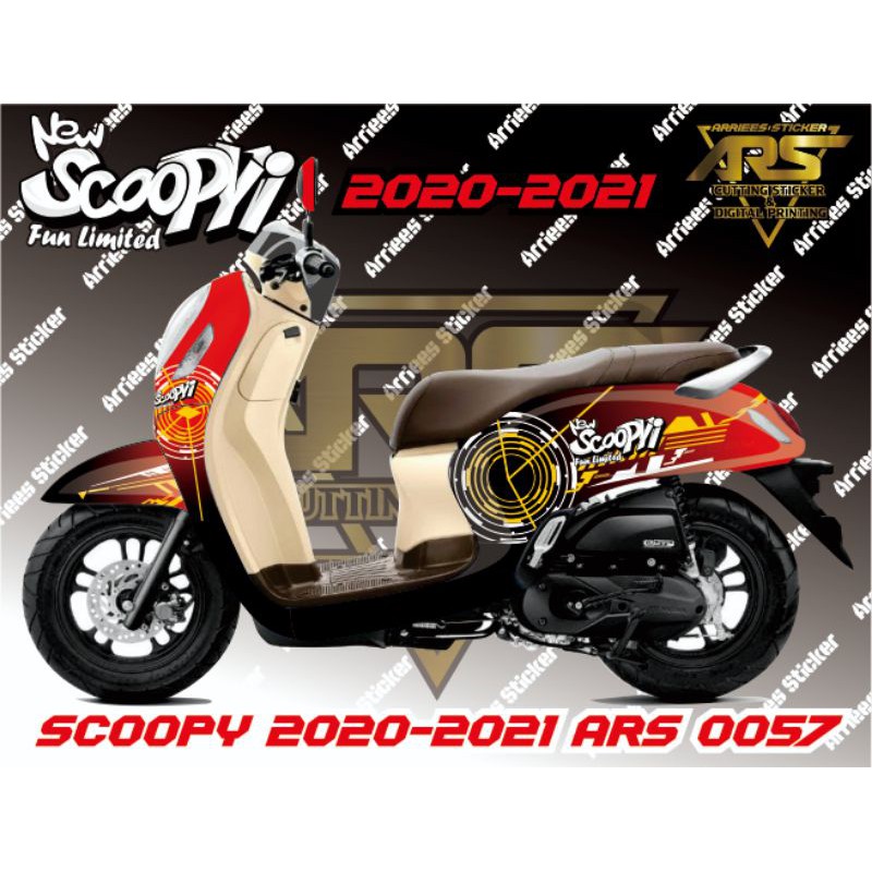 DECAL SCOOPY 2021 FULL BODY CUSTOM
