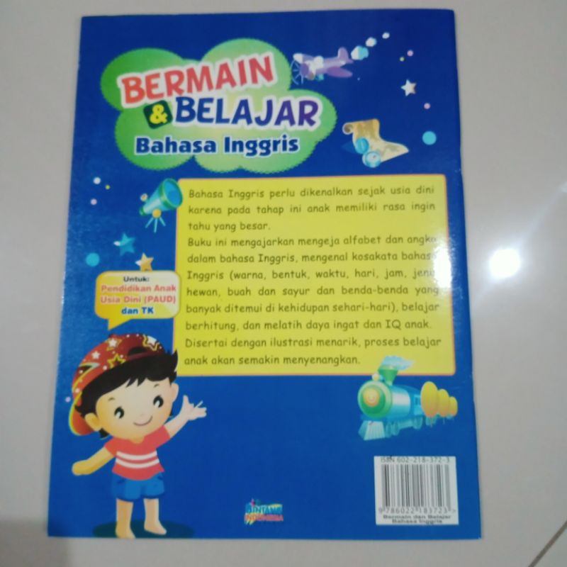 BUKU ANAK, BUKU BERMAIN DAN BELAJAR BAHASA INGGRIS