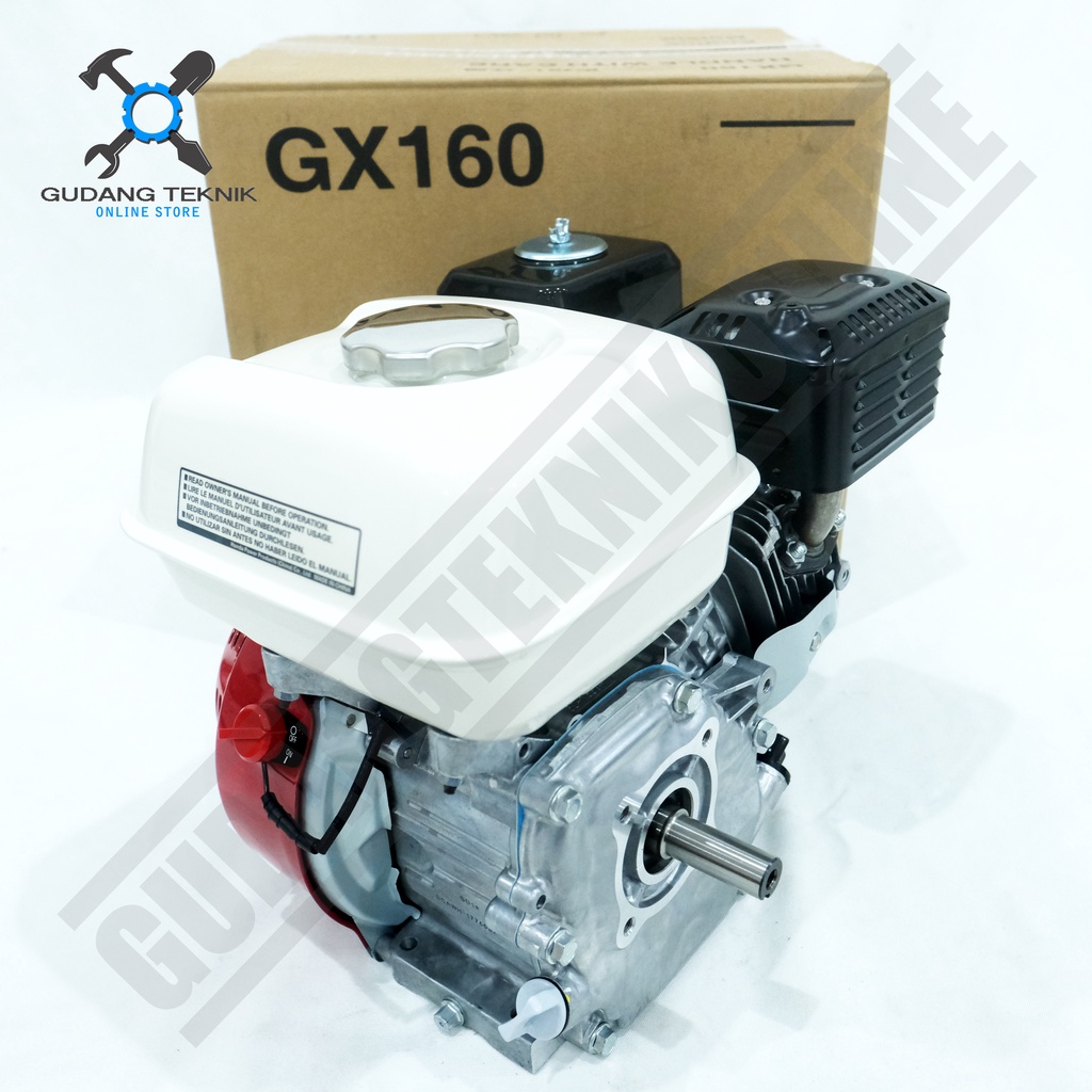 Engine HONDA GX160 5.5Hp / Mesin Penggerak GX 160 HONDA - Engine Penggerak Gasoline Bensin JIALING