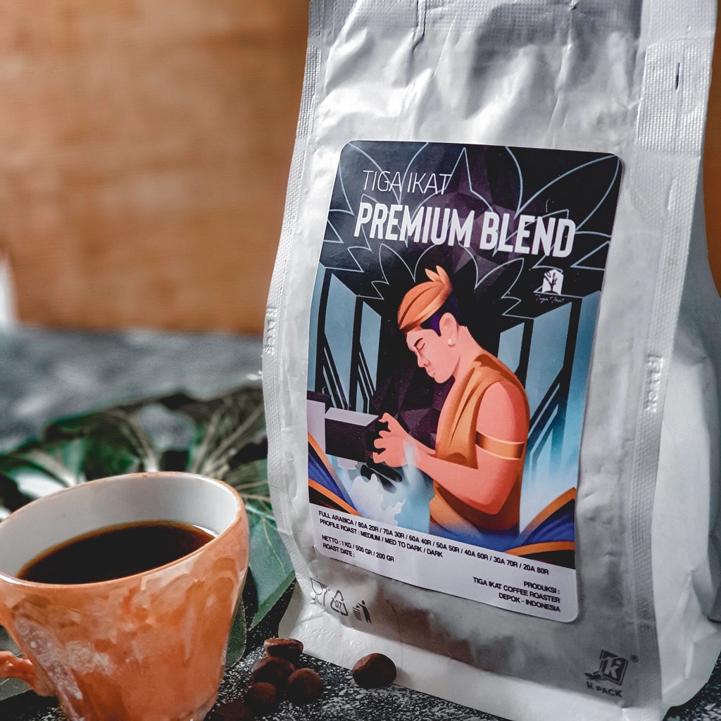 

PREMIUM BLEND - 60% ARABICA 40% ROBUSTA ESPRESSO BLEND - 1KG