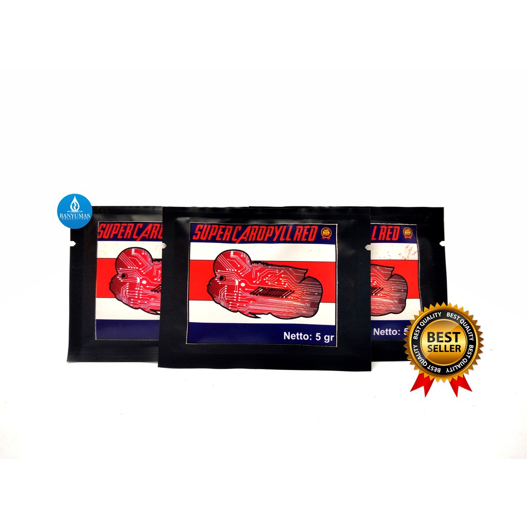 A062 Super Carophyll Red Thailand pewarna alami ikan louhan discus arwana tidak menyebabkan mandul