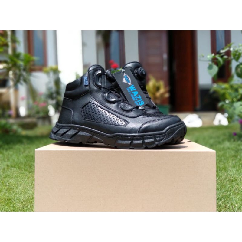 SEPATU PDH MIDTRACX TALIPUTAR TAWON MERK WAZ19 ,POLISI,POLWAN,POLANTAS,DINAS POLRI,TNI,PNS ,DAN LAIN
