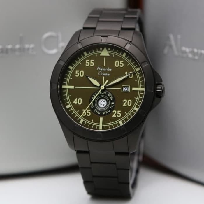 JAM TANGAN PRIA ALEXANDRE CHRISTIE ORIGINAL AC 6537 ME BIPGN TERMURAH