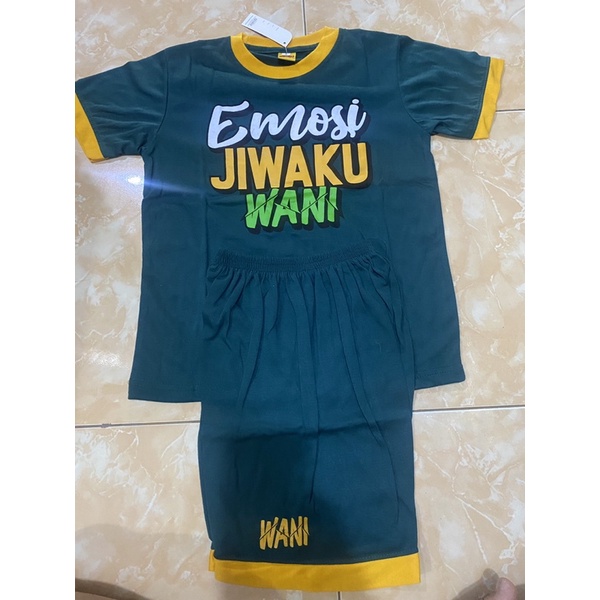 SETELAN BAJU KAOS ANAK KIDS BONEK PERSEBAYA WANI BEST SELLER