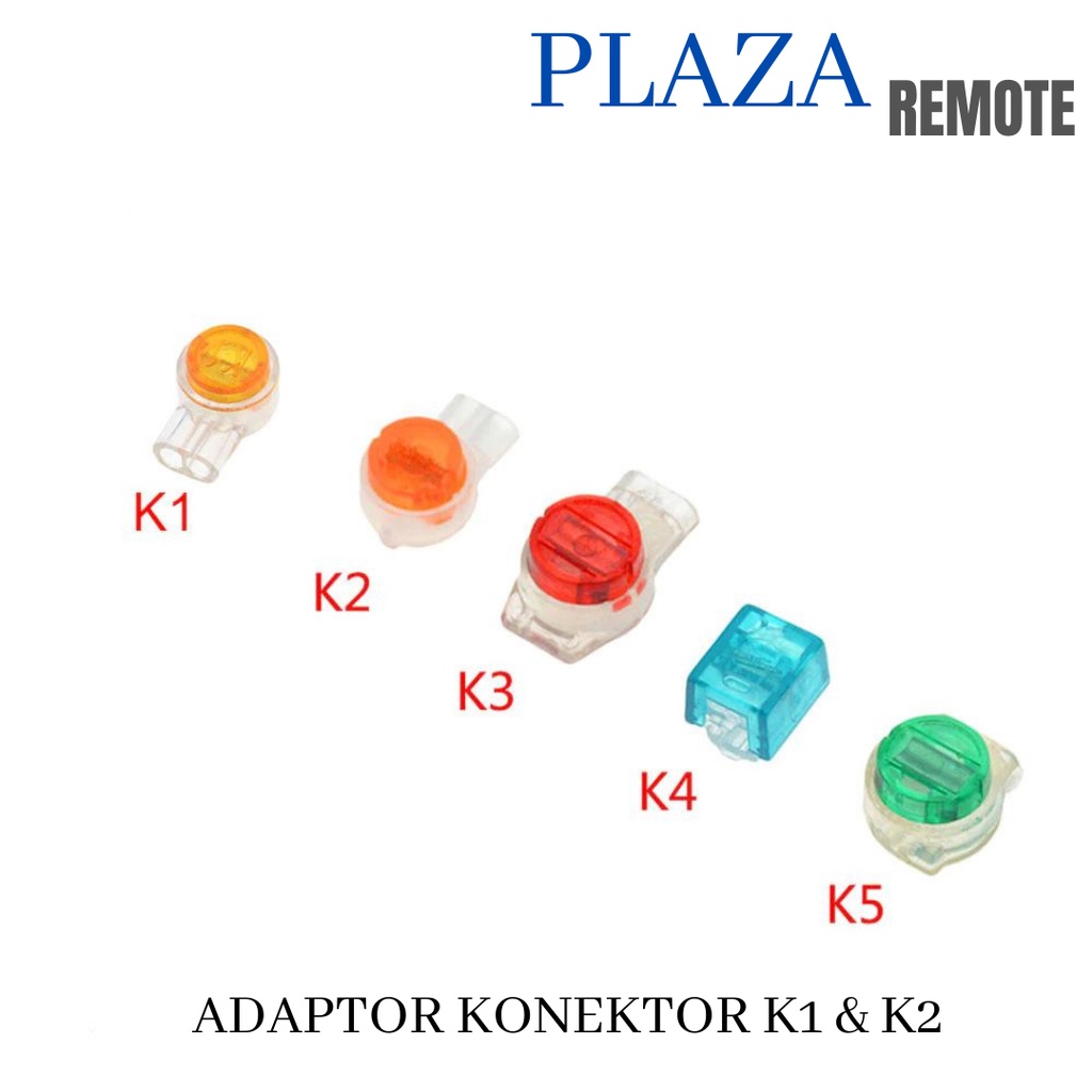 50 PC RJ45 ETHERNET KONEKTOR K1 &amp; K2 CRIMP CONNECTION TERMINAL