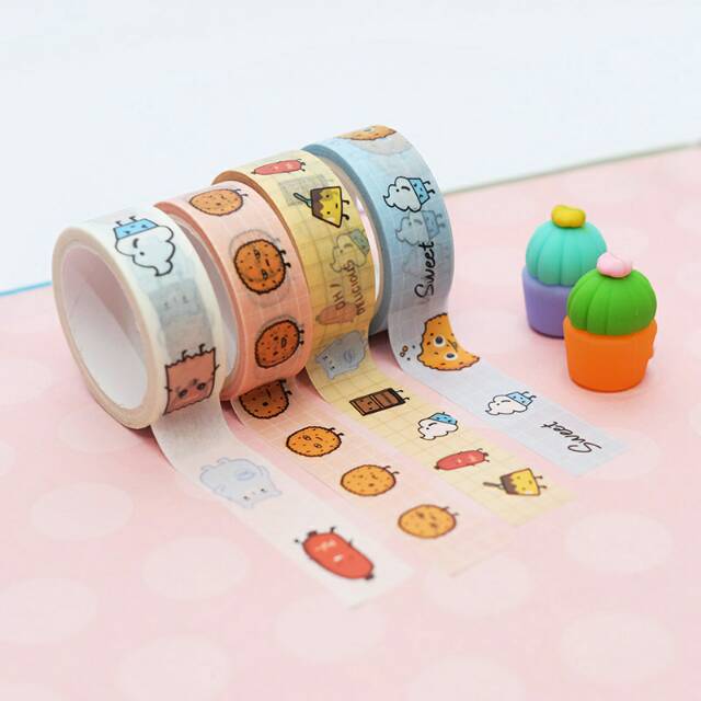 

Masking Tape Little Club Cookies Friends