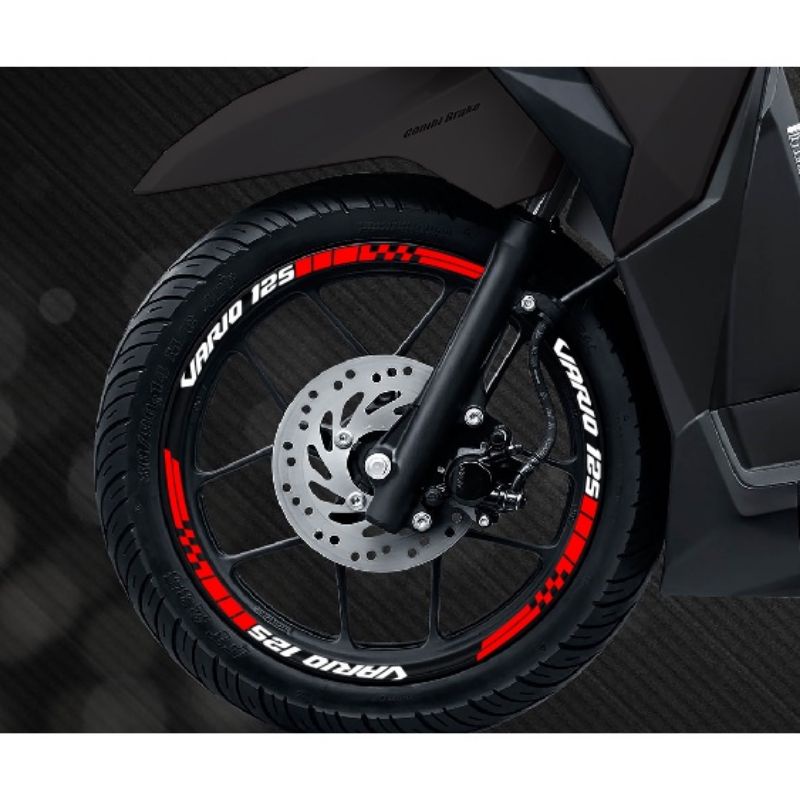 sticker pelek vario 125 stiker velg vario 125