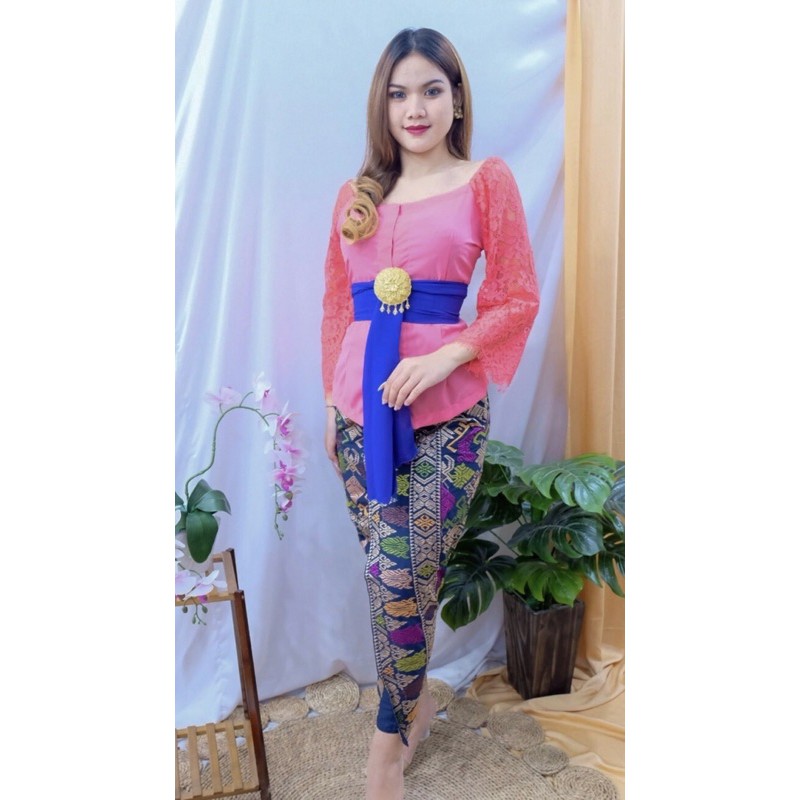 kebaya sabrina|kebaya sifon|kebaya mix brokat|kebaya brokat|kebaya jadi|kebaya bali|kebaya murah