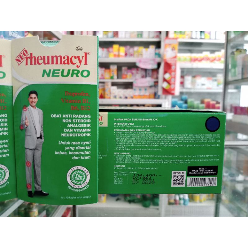 NEO RHEUMACYL NEURO 1 STRIP @10 TABLET - ED 04/2025