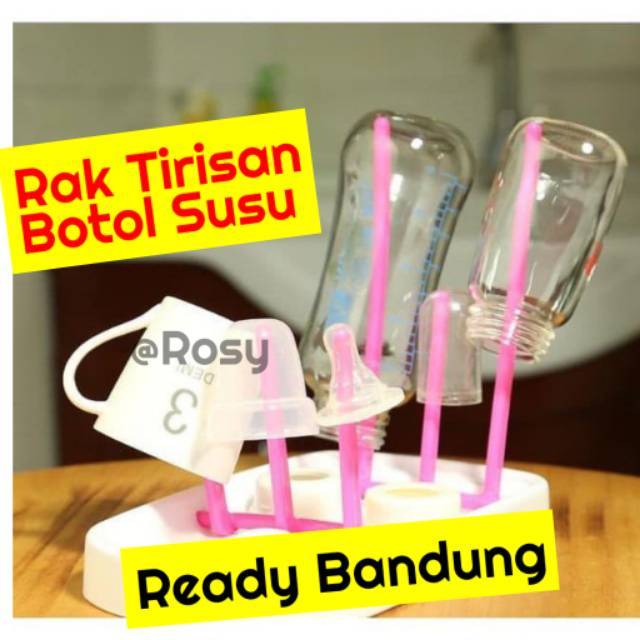 Rak Botol susu, tempat Tirisan gelas , rak gelas Dot mug drying Rack