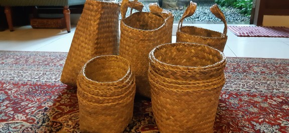 Set Bakul Purun, Hampers, Tas Belanja