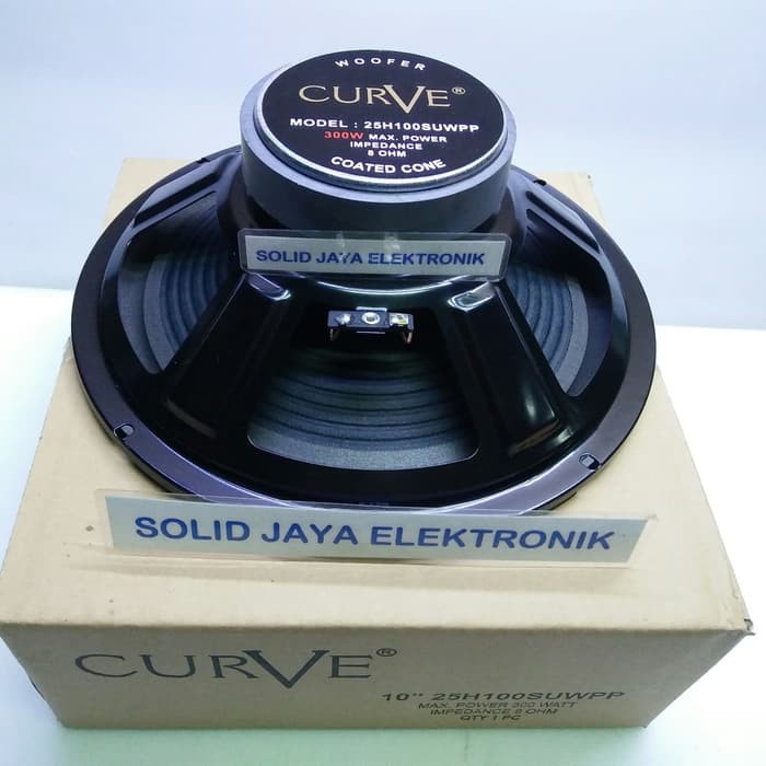 Speaker Curve 10inc 10&quot; Woofer Curve Speaker Woofer Curve 25H100SUWPP - 10 INC