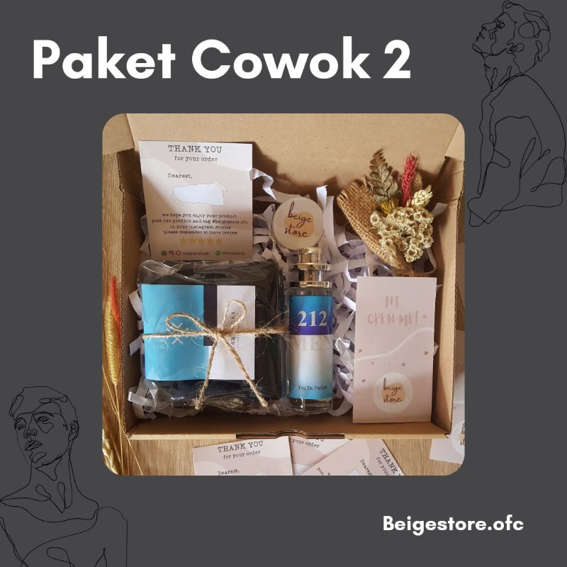 

Paket Cowok 2 - Gift box cowok / Hampers cowok / Hadiah cowok / Ulang tahun / For man boy