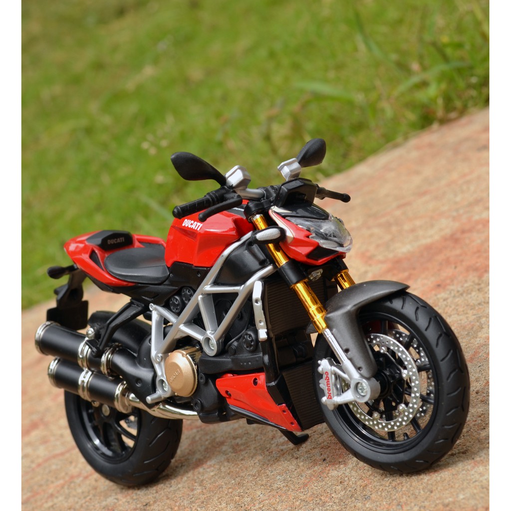 Miniatur Motor Ducati Mod Streetfighter S Maisto Motor Diecast 1:12