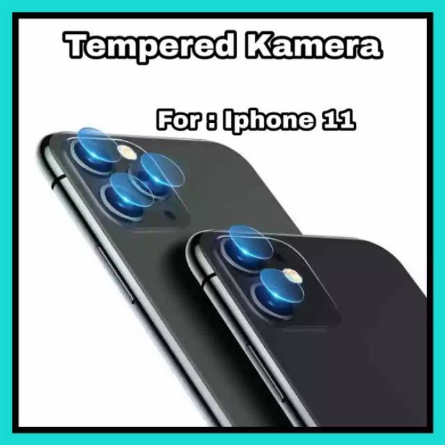 Tempered Glass Kamera Iphone 11 / Iphone 11 Pro / Iphone 11 Pro Max - Pelindung Kamera Iphone