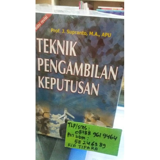 

teknik pengambilan keputusan