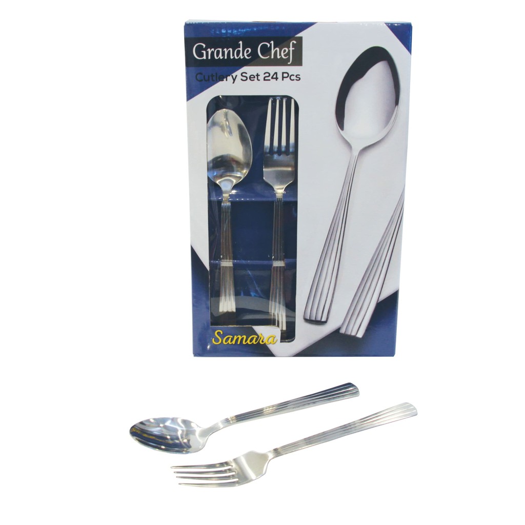 HOT SALE Samara Spoon & Fork 24 Pcs