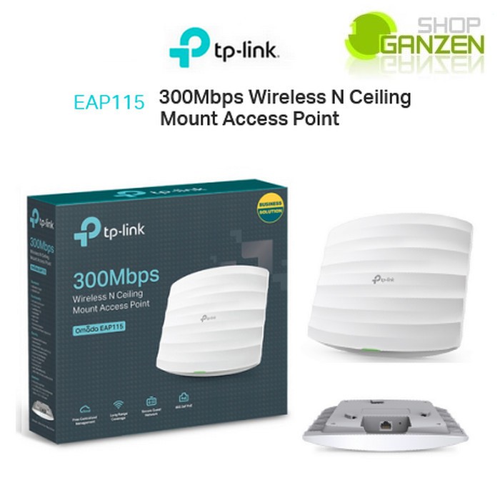 TP-Link TL-EAP115 Eap115 300Mbps Wireless Ceiling Mount Access Point