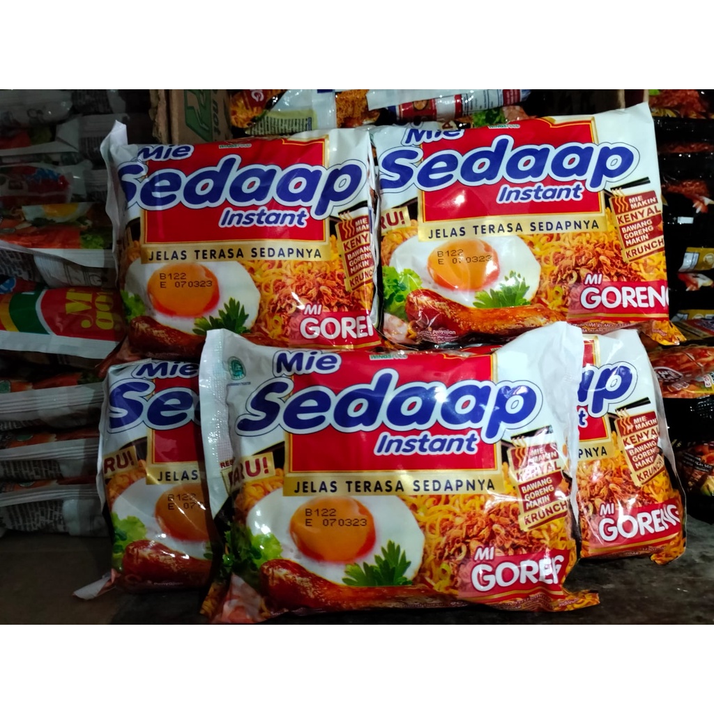 

Mie Sedaap Mie Instan Goreng 5 x 90 gr