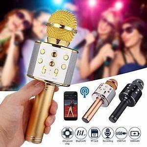 [JAKARTA] MICROFON KARAOKE WS858 / MIC KARAOKE WIRELESS BLUETOOTH WSTER WS-858