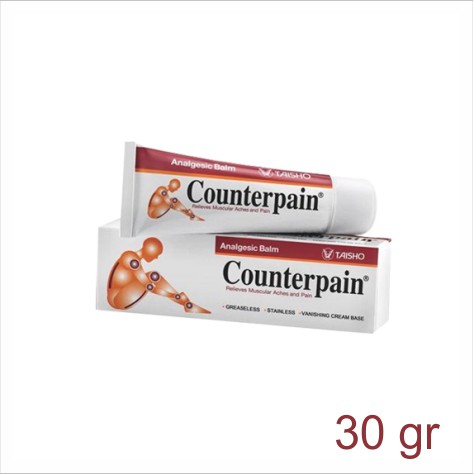 COUNTERPAIN CREAM 30 GR - MEREDAKAN NYERI OTOT