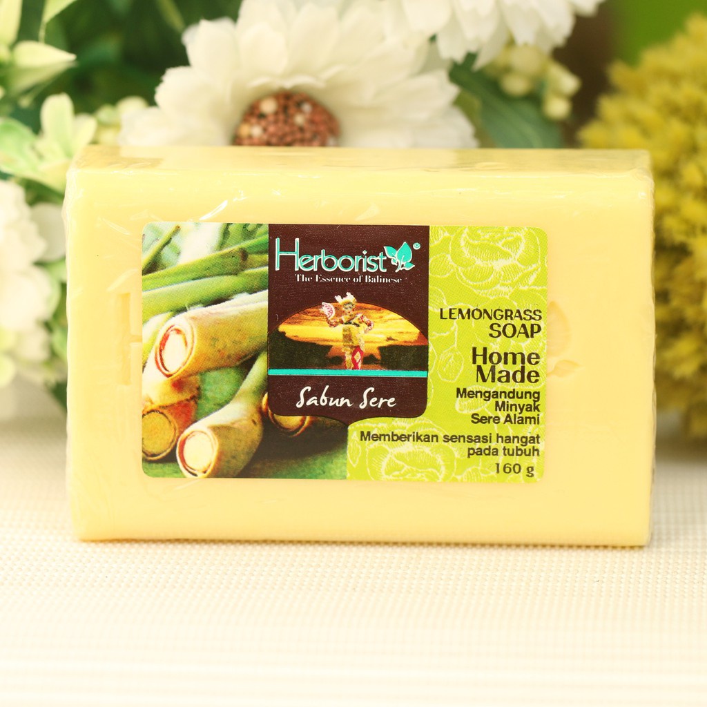 HERBORIST SABUN SERE LEMONGRASS SOAP HOMEMADE -NJ