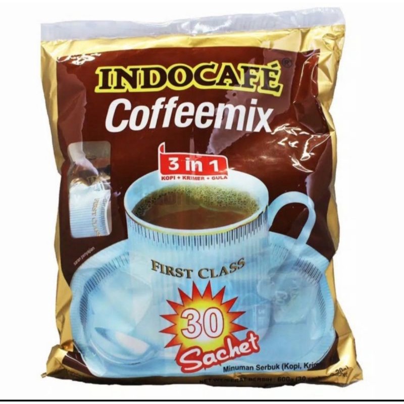 

Kopi Indocafe Coffeemix 3-in-1 Pack isi 30 sachet