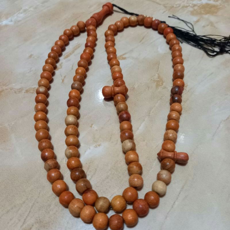 tasbih secang 7mm tasbih secang merah tasbih kayu secang