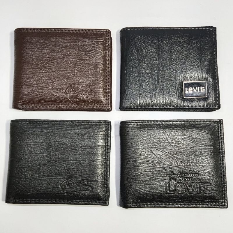 Dompet pria dompet kulit sintetis dompet