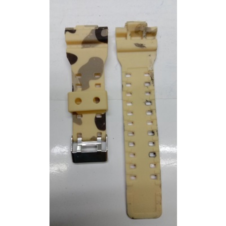 Strap Tali Jam tangan Rubber Tali G shock GA100 Tali G shock loreng army Tali Digitec loreng