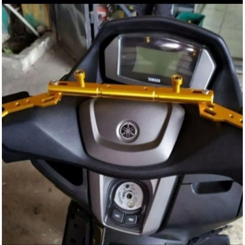 breket holder stabilizer stang palang stang Yamaha NEW NMAX 2020 2021